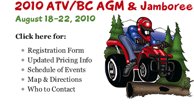 Click here for 2010 ATV/BC AGM & Jamboree Info & Registration